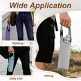 thumbnail image 7 of Uxcell Neoprene Water Bottle Sleeves, Water Bottle Carrier Insulators Beverage Bottle Sleeve with Handle, 2.8 in Fit for Hiking Cycling Camping Travel (1 Pcs, Forest Green), 7 of 7