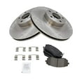 thumbnail image 2 of TRQ Front Brake Pad & Rotor Kit Brake Pads Brake Rotor Ceramic Fits Select 2005-2006 Saab 9-2X 2003-2006 Subaru Baja 2003-2008 Forester 2003-2005 Impreza 2002-2004 Legacy 2002-2005 Outback, 2 of 5