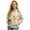 White-Flower, variant on DISNIMO Flower Printed Jackets for Women Long Sleeve Sweatshirts Zip Up Outwear Fall Winter Clothes, S