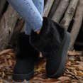 thumbnail image 4 of Women's Snow Boots, Warm Fuzzy Lined Short Booties with Platform Sole, 4 of 7