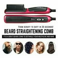 thumbnail image 3 of Ceramic Professional Hair Straightener Hair Curler For Wet And Dry Dual, 3 of 5