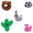 thumbnail image 1 of Titular de bebida inflable Posavasos inflable Bebida flotante Natación Titular de bebida MFZFUKR CPB-DE-SSW451-7, 1 of 5