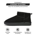 thumbnail image 3 of Project Cloud 100% Genuine Suede Snow Boots - Ankle Boots for Women (Hippy), 3 of 7