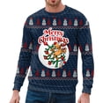 thumbnail image 1 of OJinShaWanO Hoodie Couverture Surdimensionnée Hommes Automne et Hiver Décontracté Imprimé de Noël Chandail Col Rond Chandail à Capuchon, 1 of 4