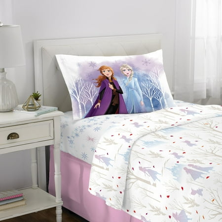 Disney S Frozen Ii Kids Bed Sheet Set Elsa Anna Spirit