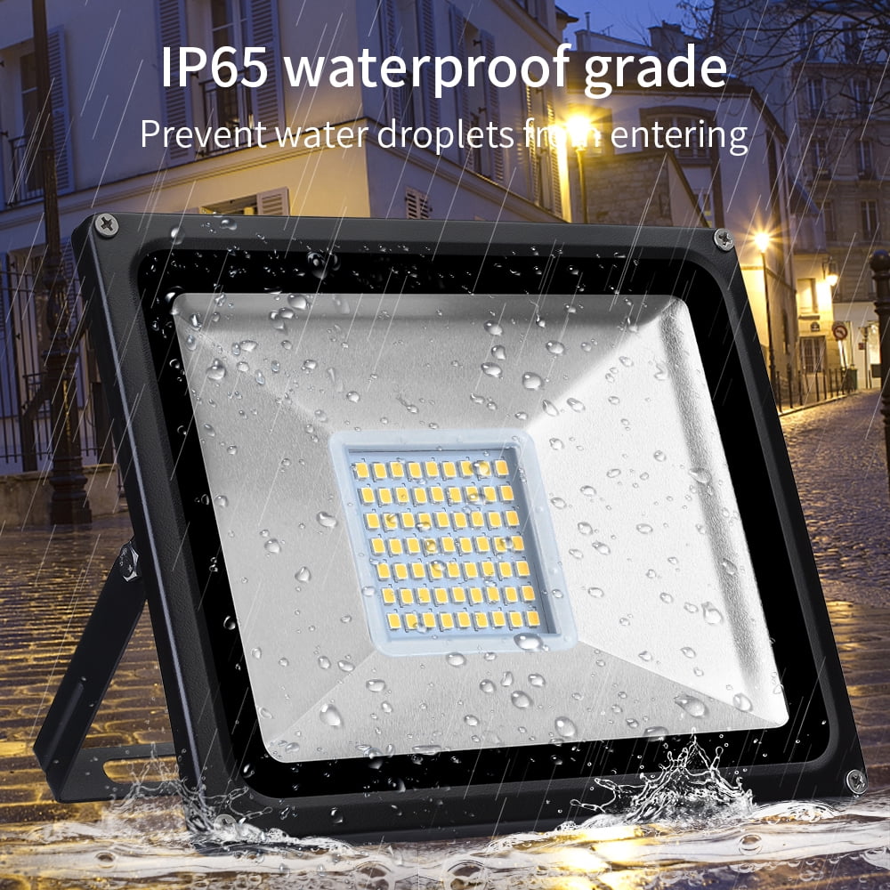 Topcobe 30W LED Flood Light Fixture for Outdoor, Super Bright LED Work