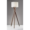 thumbnail image 3 of Adesso Bryce Adjustable Floor Lamp - Walnut, Brown, 3 of 4