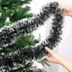 thumbnail image 4 of Guirnalda de cintas de oropel navideñas de 60/2 m, cinta de caña verde, colgante para árbol de Navidad, guirnalda DIY, adorno para fiesta en casa o Año Nuevo, 4 of 5