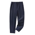 thumbnail image 4 of Vetsdori Quick Dry Pants for men Fashion Athletic Pockets Sport Stylish Pantalones Straight Leg Elastic Waist Mens Track Pants, 4 of 4