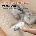 thumbnail image 3 of Nanafrog Resuable Pet Hair Remover Multi-Surface Cat & Dog Fur Lint Roller for Furniture & Clothing,White, 3 of 7