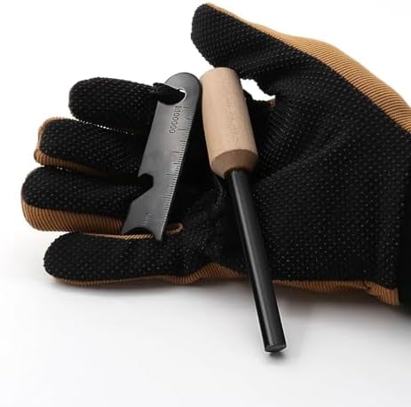 Jointown 4 Pack 5/16 Ferro Rod Fire Starter with Multi Tool Striker Flint and Steel Survival for Camping, Hiking, Emergency and Addition to Your Emergency Survival Kit