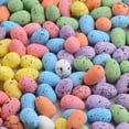 thumbnail image 2 of 50 Pcs Oeufs de Pâques en Mousse Colorés Aspect Réaliste Couleur Vive Ultralégers Incassables Oeufs Artificiels Ornements de Fête, 2 of 7