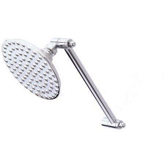 Large Shower Head And 10 Inch HighLow Shower Kit Polished Chrome Finish