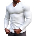 thumbnail image 1 of Birdeem Pullover Sweater Stand Collar Elastic Solid Colorlong Sleeve Round-Neck Blouses & Shirts, 1 of 1