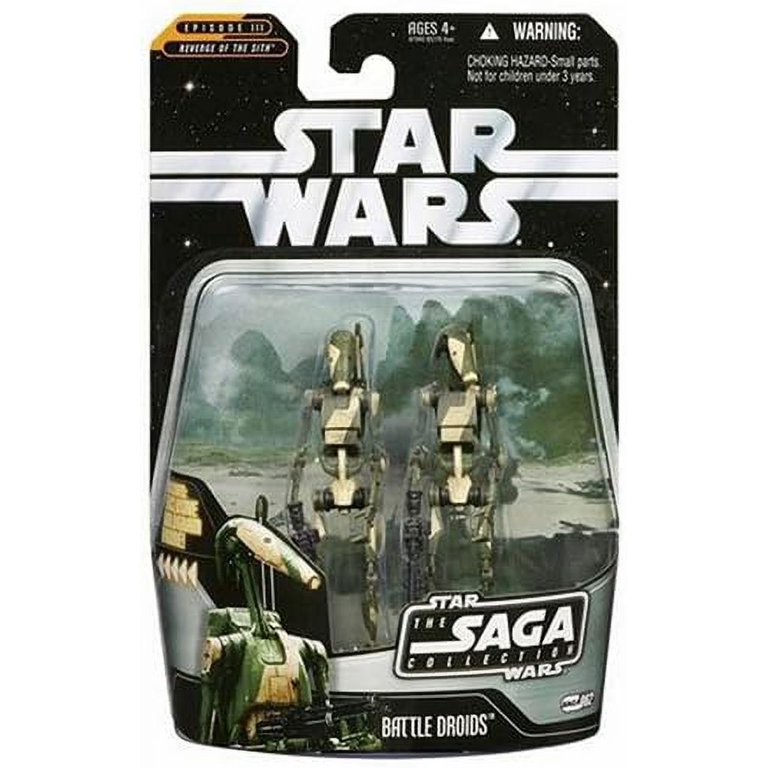 Star Wars 30th Anniversary Saga Legends Red Rusted Battle Droids