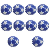 KALLORY Table Foosball Foosball Table Balls Plastic 10pcs Blue