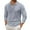 Light Gray #004D, variant on Havenx Mens Knit Polo Shirts V Neck Ribbed Knitted Polo Sweater Long Sleeve Golf Shirts 2025 Lightweight Collared Pullover Sweater,Light Gray 4XL