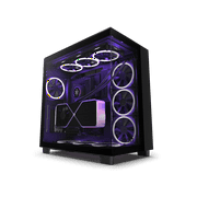 NZXT H9 Elite - All Black - CM-H91EB-01 - Premium Dual-Chamber - Mid-Tower - RGB Fans - Case