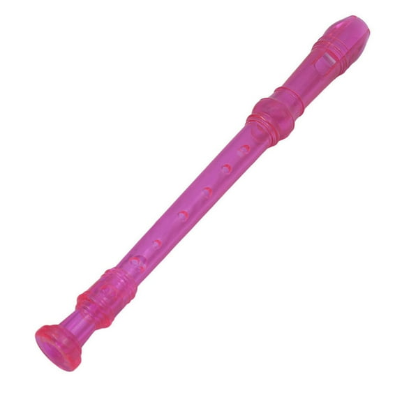 HOOWIFFY 1Set Soprano Recorder for Music Practice 8 Hole Design and Cylindrical Shape 32.9x3x3In