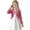 Pink, variant on zbxnLI Girls Bolero Cardigans Crop Tops Long Sleeve Dress Jackets Solid Color Lightweight Cardigan for Girls