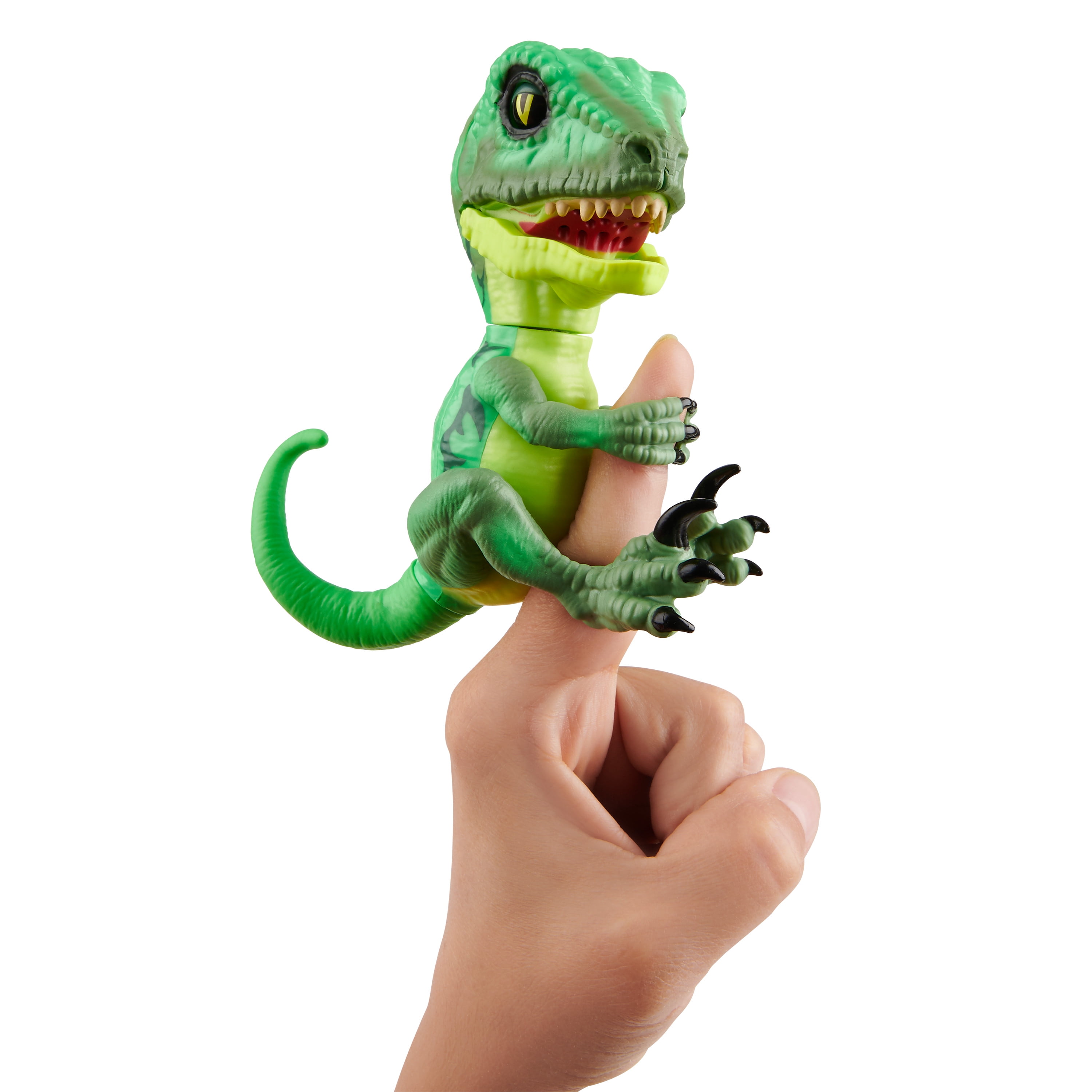 Details about   Untamed Raptor by Fingerlings Green Stealth - Interactive By WowWee