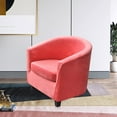 thumbnail image 7 of LINLIN Club Chair Slipcover, tub chair covers 2 piece, Universal Spandex Pattern Armchair Sofa Cover Cover Couch Slipcover for Living Room Club Bar Counter, 7 of 7