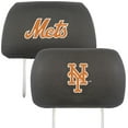 thumbnail image 1 of Fanmats 4298902544 MLB New York Mets Headrest Covers, 1 of 4