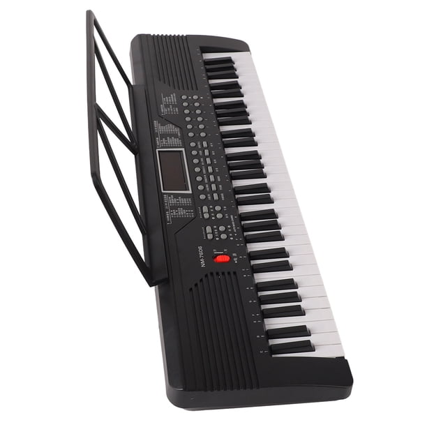 Piano de Teclado Eléctrico, Teclado de Reducción de Ruido Piano Multi Functions Para Principiantes