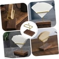 thumbnail image 6 of Coffee Filter Holder, Office Filter Stand Dispenser Container, Can Keep The Table Clean And Tidy, Keeping Filter Paper Dry And Clean, Easy To Use, Walnut, 6 of 8