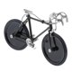 thumbnail image 5 of Modelo de bicicleta de aleación fundida a presión a escala 1:16, juguetes para decoración de escritorio Negro, 5 of 6