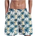 thumbnail image 2 of Puntoco pantalones cortos de verano para mujer, moda 2024, estampado de llama para hombre, pantalones cortos informales de playa con estampado hawaiano especial, pantalones cortos, 2 of 5