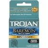 Trojan Sensitivity BareSkin Lubricated Extra Thin Premium Latex Condoms, 3 Count