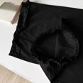 thumbnail image 4 of Delayuji Womens Wide Leg Pants High Waisted Straight Leg Loose Cotton Linen Pants Casual Lace Wrapped Baggy Pants L-4XL, 4 of 5