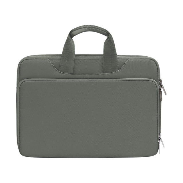 Eoozwa Sacoche d'Ordinateur Portable 15,6 Pouces Imperméable Robuste Résistante aux Rayures avec Doublure en Velours Doux, Rangement Multi-Compartiments pour Accessoires, Mallette d'Affaires Portable