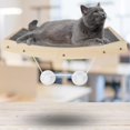 thumbnail image 3 of Montaje en pared de para gato, ventana, percha, para rascar, asiento , juguete de interior para grandes y animales , para Yuyangstore tabla de rascar gato, 3 of 8
