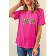 thumbnail image 3 of Playful XOXO Heart Print Tee - Casual Round Neck T-Shirt for Women | [ZhiHiMeRi] | (US 4-6)S, 3 of 7