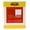 Red, variant on 2-Pocket Poly Folders with Fasteners, Yellow, Pack of 25