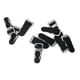 thumbnail image 3 of 20pcs Conveniente Corsé Liguero Agarraderas Liguero Clips Medias Negro, 3 of 8