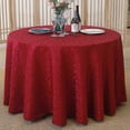 thumbnail image 4 of Polyester Washable Tear Resistant No Fading Round Tablecloth for European Kitchens, 4 of 5