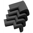 thumbnail image 5 of (4 pack) KidKusion Foam Rubber Corner Guards, Sharp Corners, Table, Desk, 4.0 CT, Black, Toddler, 5 of 6
