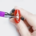 thumbnail image 4 of Double-head Blue Wax Picker for Rhinestone Rainbow Handle Dotting Pen Acrylic Gem Pick Up Applicator Tool Self-Adhesive Dot Head Tips, HJ-NAT217, 4 of 5