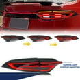 thumbnail image 4 of LED Tail Lights & Center Lamp Compatible with Toyota Corolla E210 12TH GEN 2020-2024 Rear Lamps Assembly (Tinted), 4 of 5