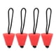 thumbnail image 1 of Juego de 4 tapones para orificios de drenaje de canoa, color rojo, universales, para kayak, 1 of 8