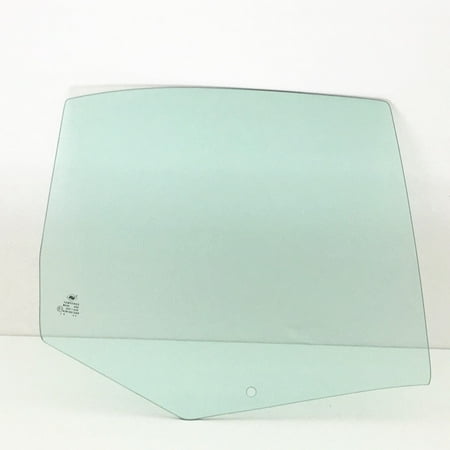 Rear Side Glass - For 2000-2005 Volkswagen Jetta Passenger/Right Side Rear Door Window Replacement Glass