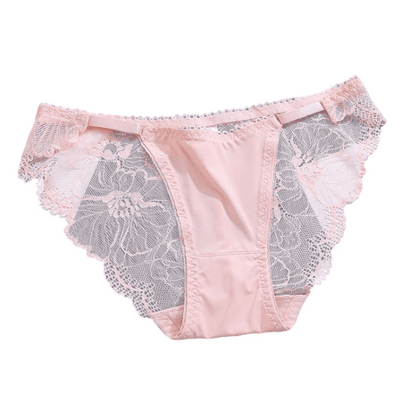 Fulorrnie Underwear for Women Seamless Comfort Breathable Cute Panty Hipster Elastic Waist Stretchable Ventilated Panties  Pink  XL
