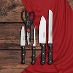 Couteau avec ciseaux 5-in-1 ensemble