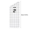 thumbnail image 3 of 3/4/5Pcs Acrylics Quilting Rulers for Accurate Measurements Clear Quilting Patchwork Ruler for Fabric Cutting Measuring, 3 of 9