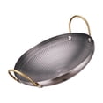 thumbnail image 1 of Stainless Steel Wok Pot Stockpot Cooking Stainless Stewpot Skillet Kitchenware for Outdoor 8inch, 1 of 9