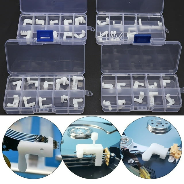 Hard Drive Head Replacement Tool, 56 Pieces Multipurpose Hard Disk Magnetic Head Changing Tool