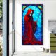 thumbnail image 5 of 5D DIY Full Round Drill Diamond Painting Glass Red Robe Death Kit Decor 40x70cm JShteea El nuevo, 5 of 9